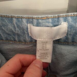 H&M Light Blue Denim Pants